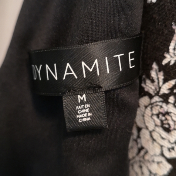 🛍️NWOT🛍️ Dynamite Ladies Black Dress - Picture 7 of 8